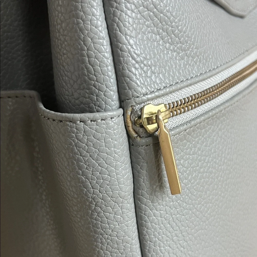 Freshly picked diaper bag backpack in stone